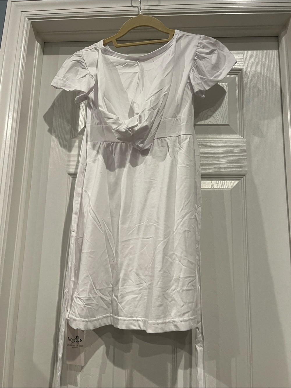 Chattam & Blair White Girls' Leia Dress - Picture 5 of 5